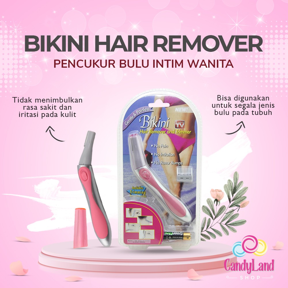 Alat Cukur Bulu Kemaluan Wanita Elektrik Bikini Trimmer Hair Remover