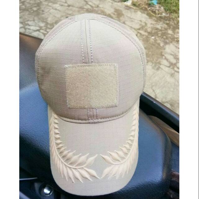 Topi velcro pamen POLRI crem