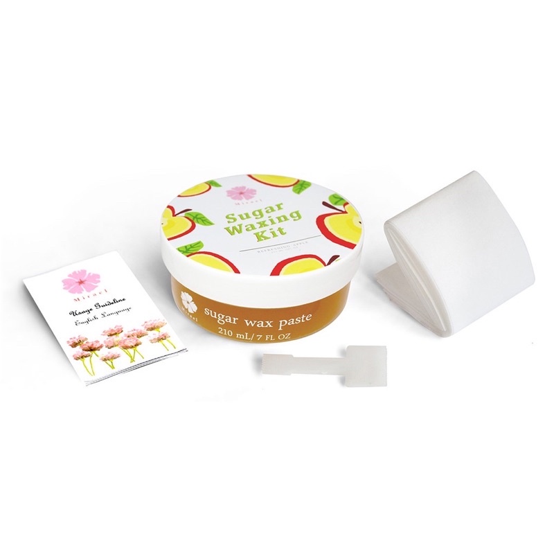 MIRAEL Apple Sugar Waxing Kit