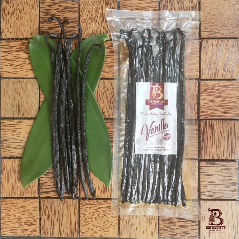 

Vanilla Beans / Biji Vanilla / Planifolia PNG Grade A 100 gram