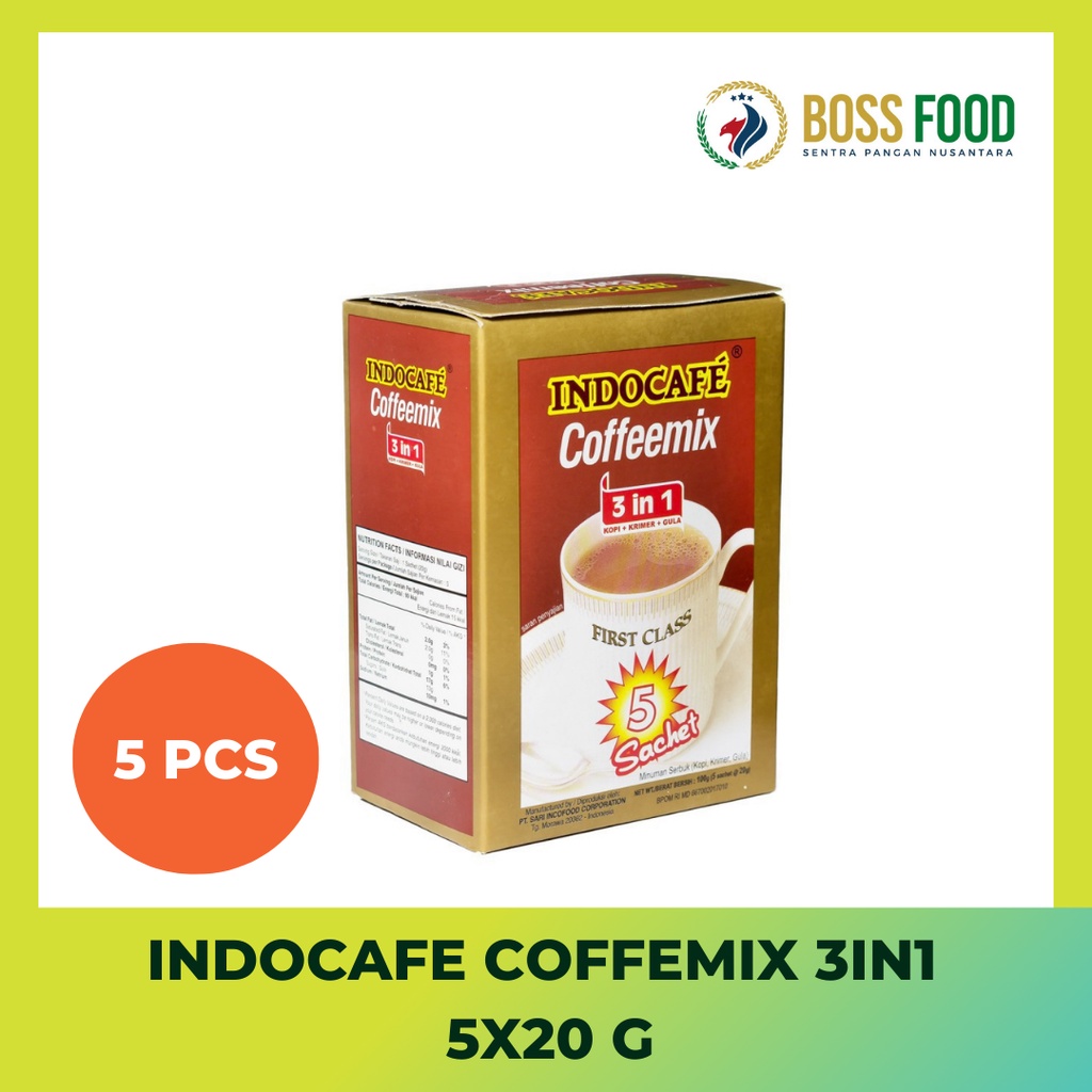 

INDOCAFE COFFEMIX 3IN1 5X20 G