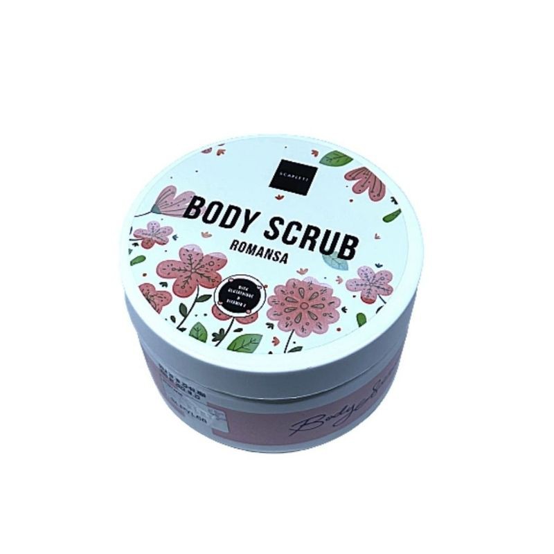 Scarlett Whitening Body Scrub Pemutih Pencerah Kulit Scarlet Perawatan Kecantikan Original BPOM