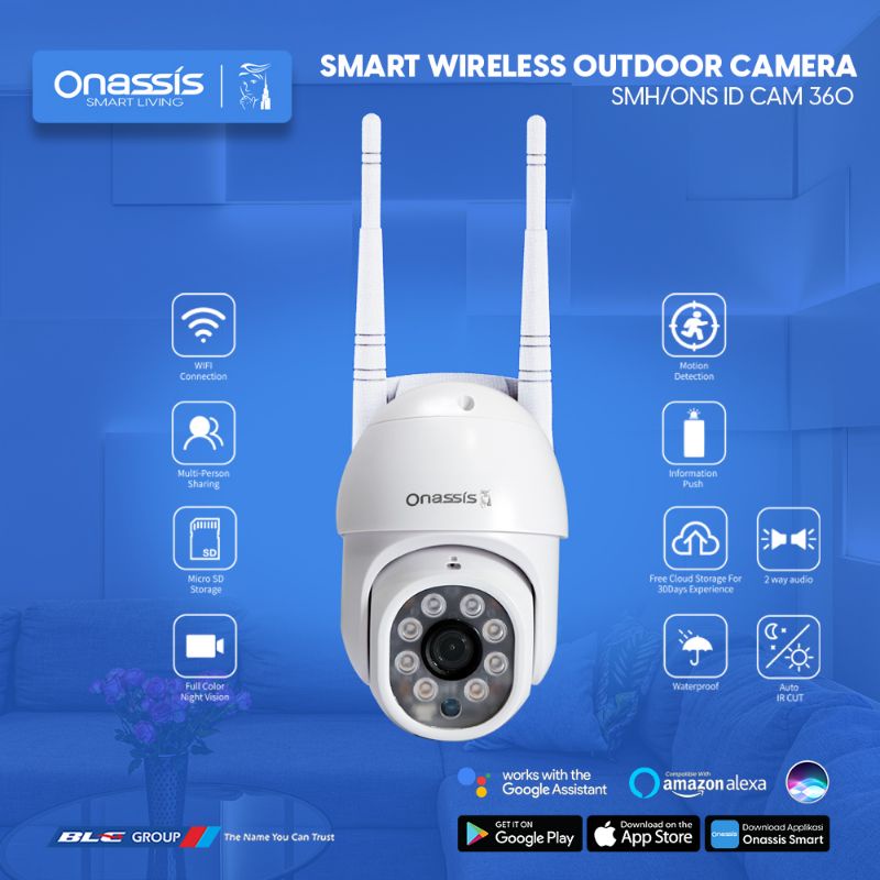 Onassis Smart Wireless Outdoor Camera