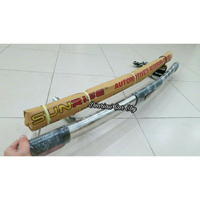 [COD] BEMPER BELAKANG BESI STAINLESS DATSUN RUSH TERIOS ARENA IGNIS XPANDER APV GRANDMAX RUSH TERIOS