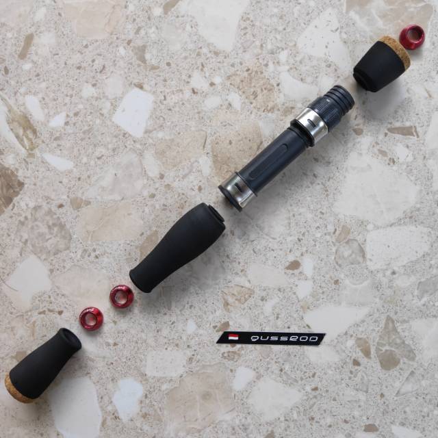 reel seat busa eva windingcheck satu set gagang joran custom model 3 japanese style spinning no 16