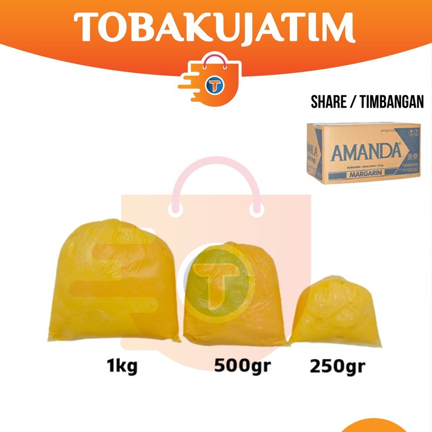 

AMANDA KUNING margarine 250gr