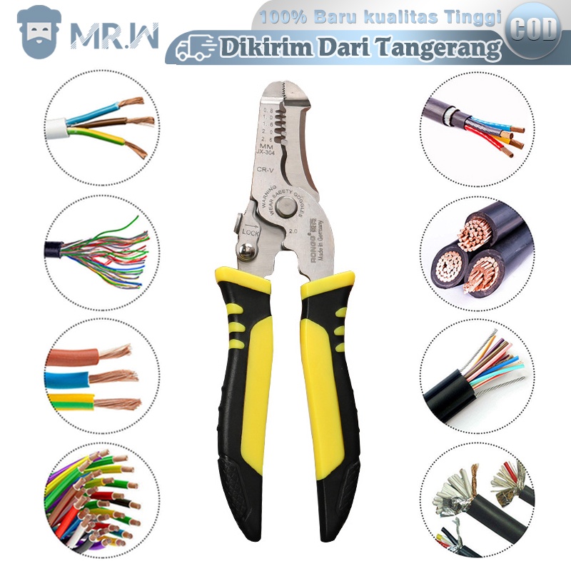 Tang Multifungsi/Tang Potong Kabel Listrik/Tang Serbaguna Multifungsi/Tang Potong Kabel Listrik