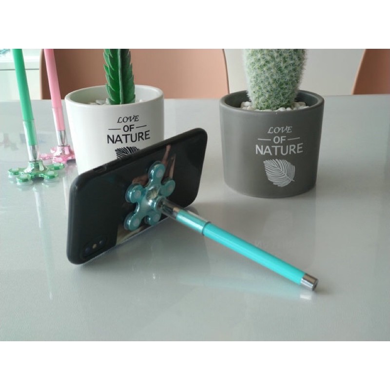 Pen Magic Suction Holder, standing holder hp phone holder + bolpain