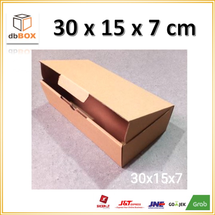 

Kardus Uk. 30 X 15 X 7 cm....Die Cut kotak Kue, snack -aksesoris-dll model box pizza