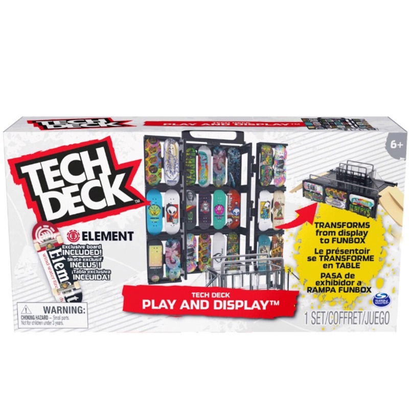 Tech Deck Playset Display Original