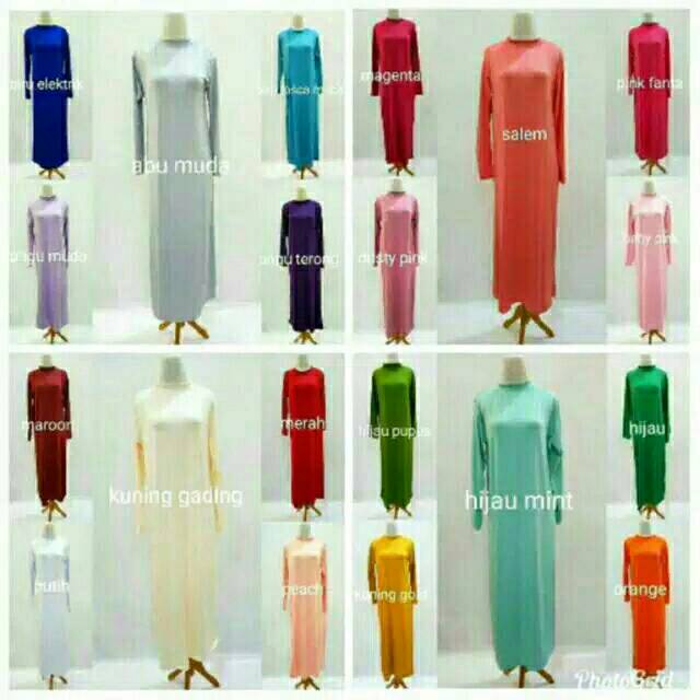 Manset gamis, dalaman kaftan /,inner gamis,manset murah