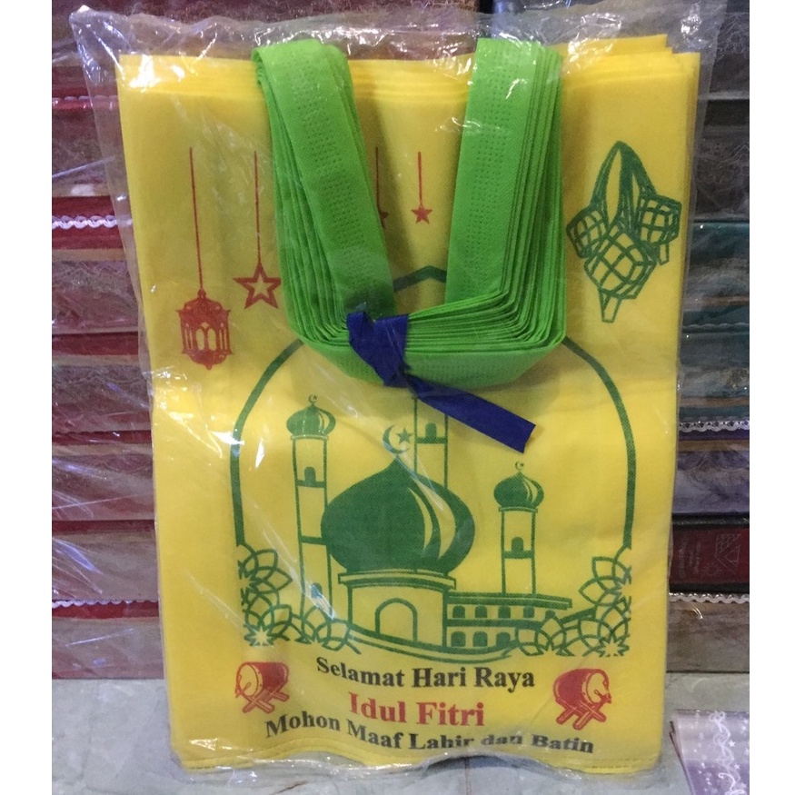 

Goodie Bag Idul Fitri 1 LUSIN / Tas Parcel Lebaran 30 x 40 x 8 cm / Tas Lebaran Hampers