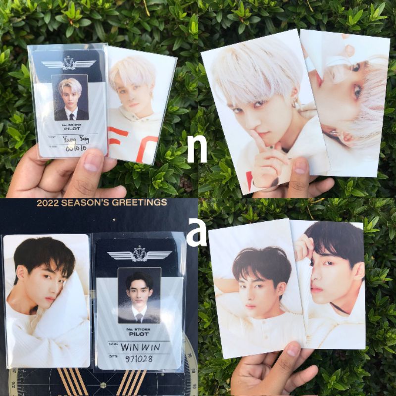 [READY STOCK] sharing season greeting sg 2022 wayv benefit withdrama wd
