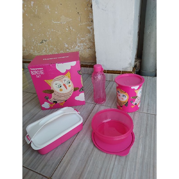 Birdie set Tupperware