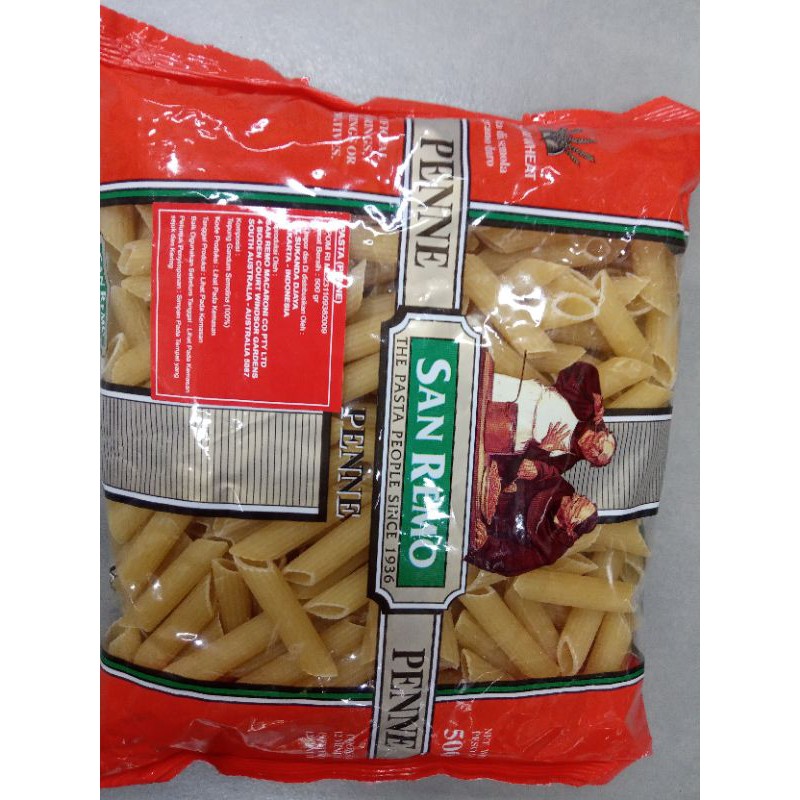 

san remo penne rigati 500gr