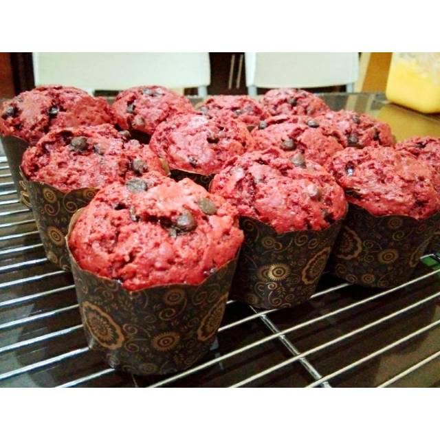 

Red velvet Muffins