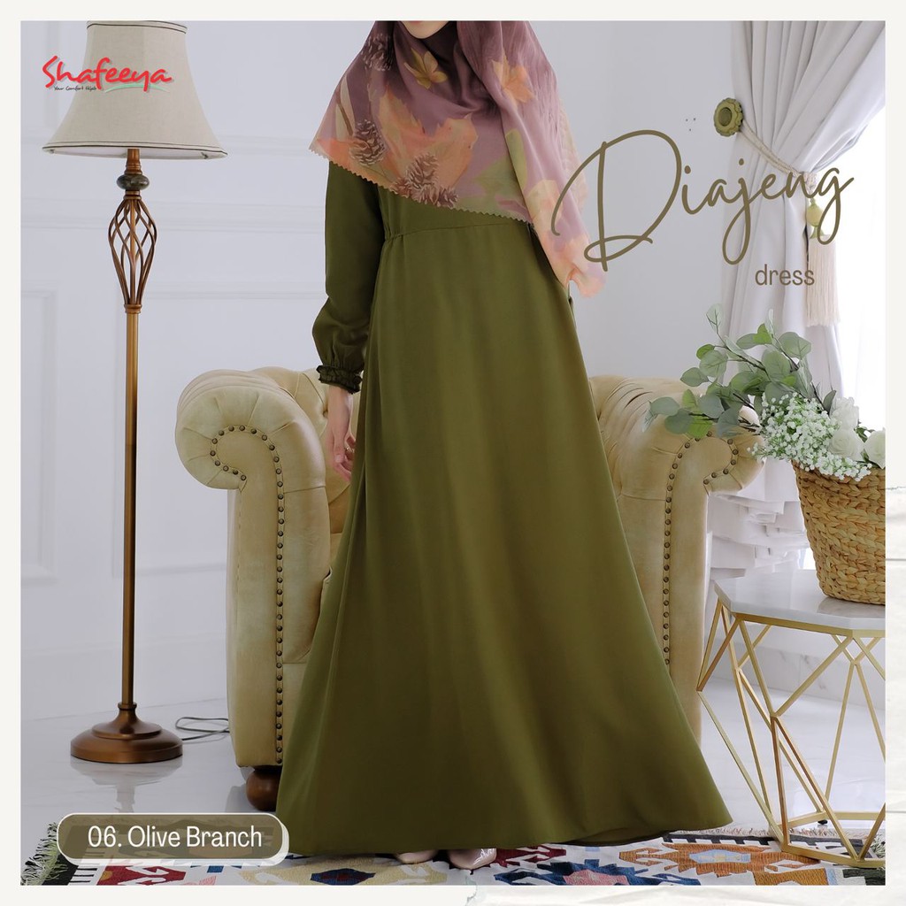 Diajeng Dress Gamis by Shafeeya