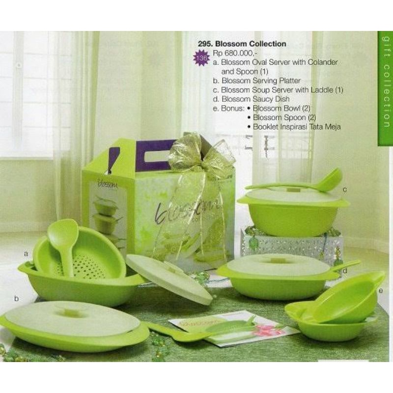 Peralatan Makan Tupperware (1set)