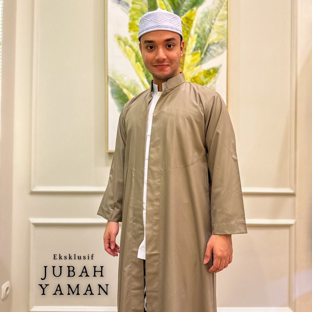 Jubah Eksklusif Yaman | Jubah Luaran Pria | Jubah Yaman Habaib