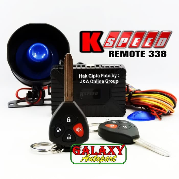 Jual Alarm Mobil K-Speed Remote Kunci