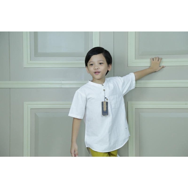 KEMKO ANAK Usia 3-10 Tahun Kemeja Koko Anak Lengan Pendek Original Brand Agera Junior