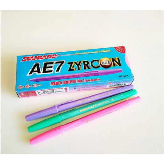 Ballpoint Standard AE7 Zyrcon 0.38mm