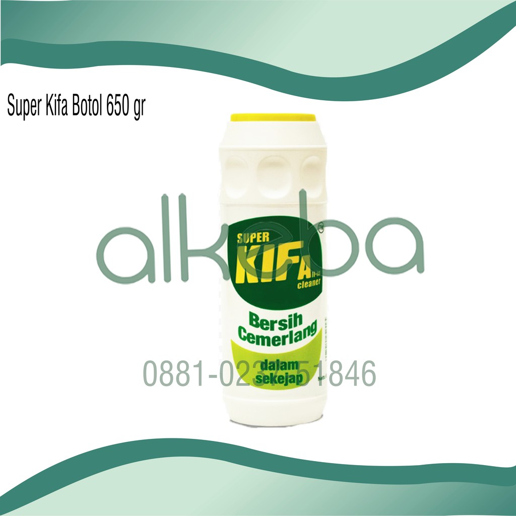 Super Kifa Bubuk botol 650 gram bubuk Pembersih serbaguna keramik