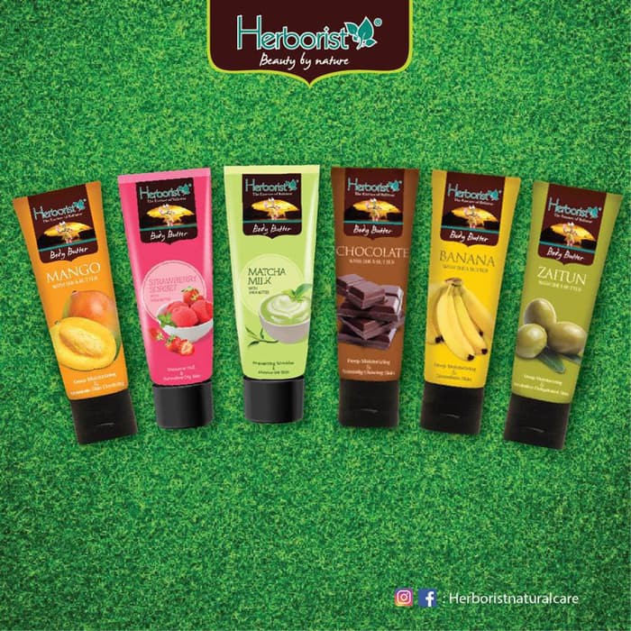 HERBORIST BODY BUTTER ALL VARIAN - 80GR