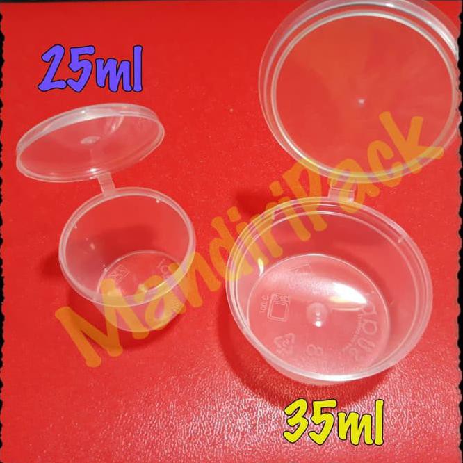 

6E4F Cup Sauce / Tempat Saos, Sambal, Mayones 25Ml "Suapi" Isi 50 Pcs Y6Hu