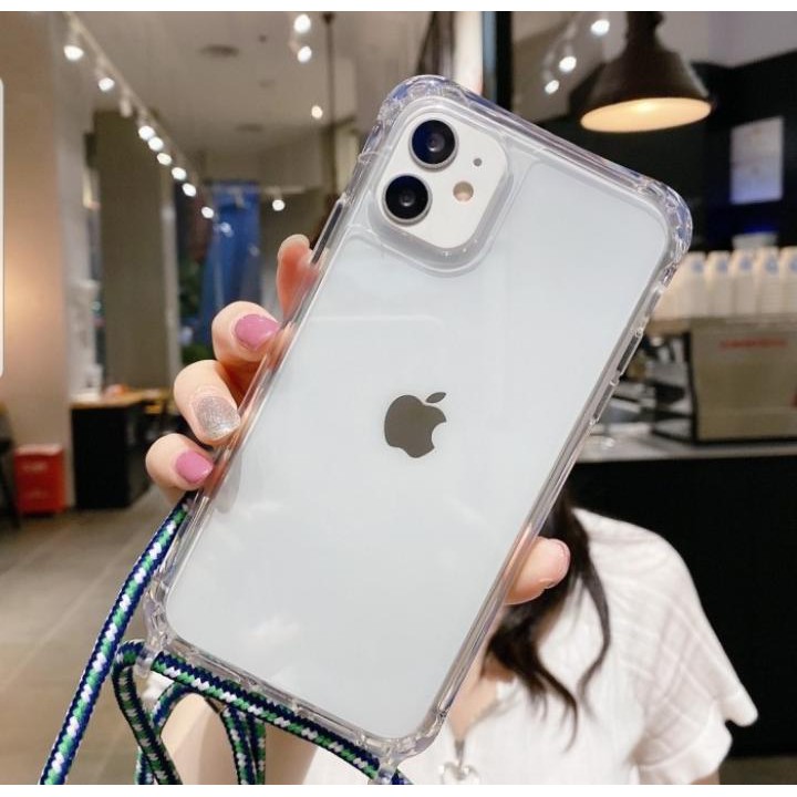 Vivo V11 Pro V17 V19 Soft Case Tali Gantungan Slempang 2mm Lanyard