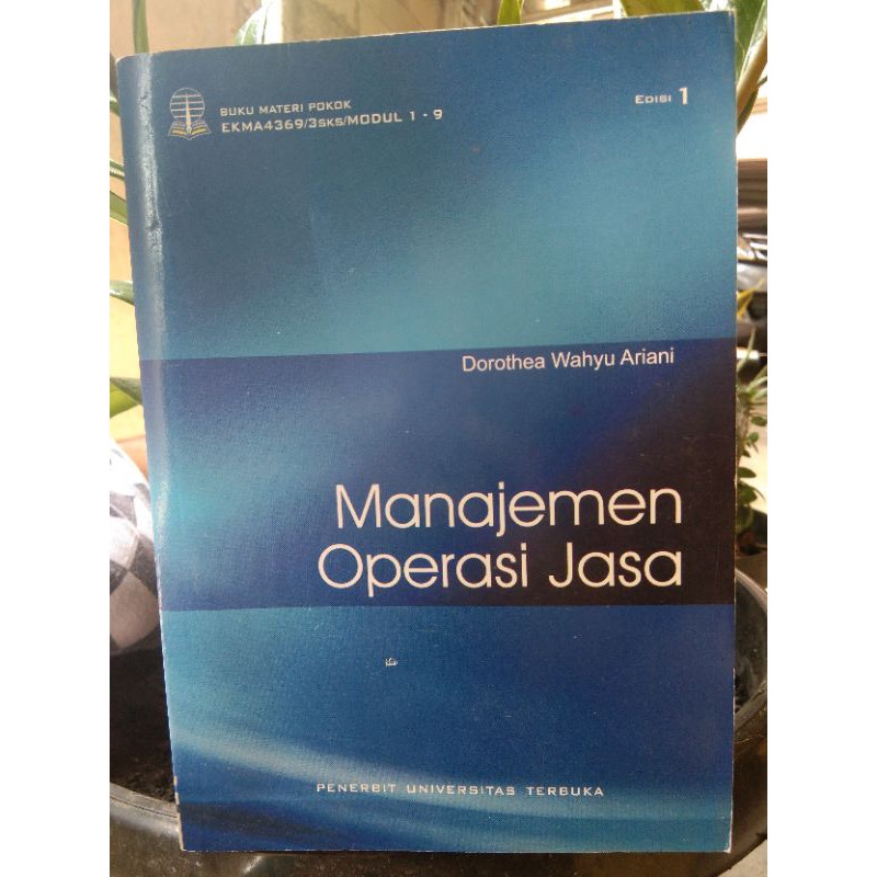 Jual Modul Manajemen Operasi Jasa | Shopee Indonesia