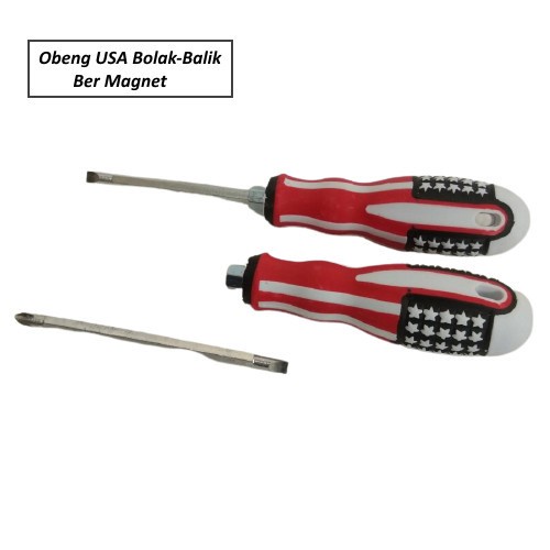 OBENG AMERIKA BOLAK BALIK PLUS MINUS MAGNET 2WAY OBENG MAGNET-4