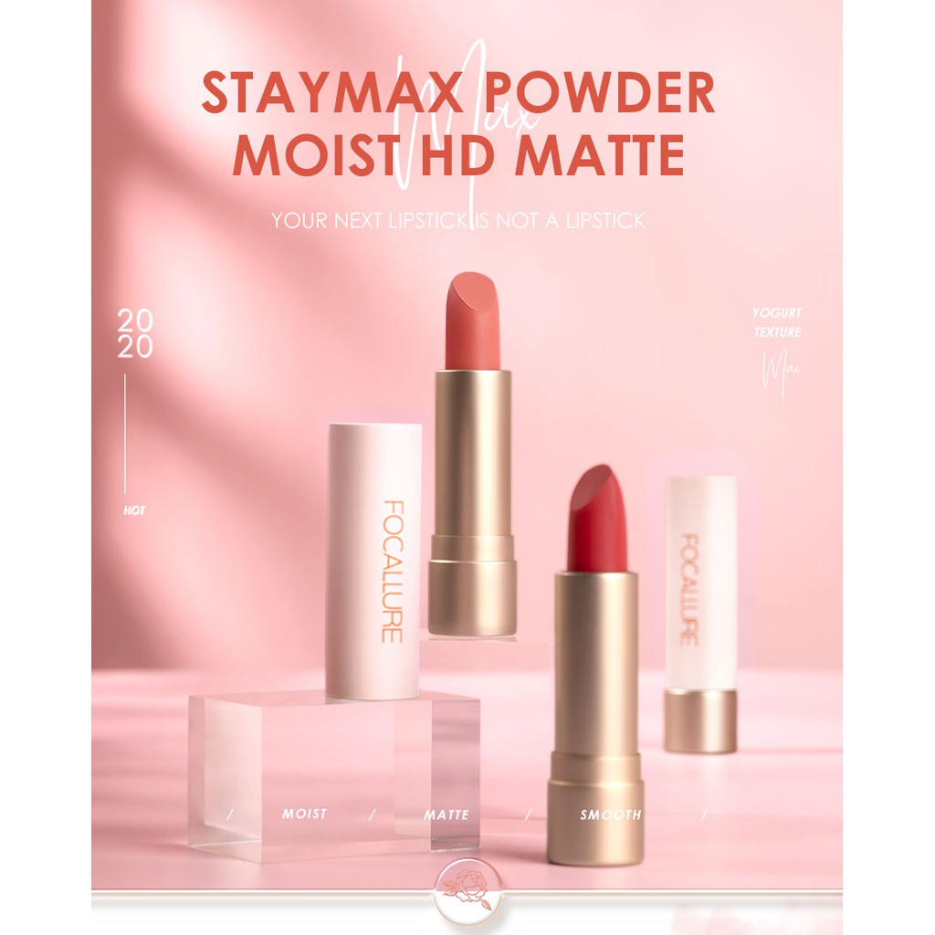 Focallure Staymax Lipstick Powder Lipstick Matte Focallure Lipstik Matte Focallure Lipmatte Focallure Lipstik Focallure Lipstick Focallure Focallur Fucallure Focalure Foccalure