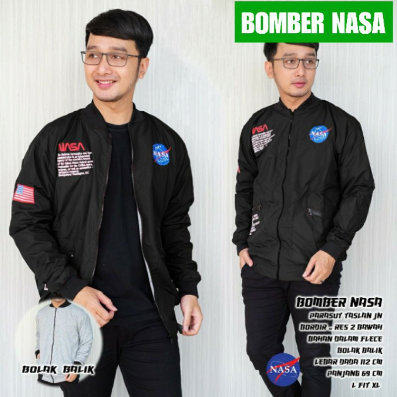 Jaket Bomber NASA