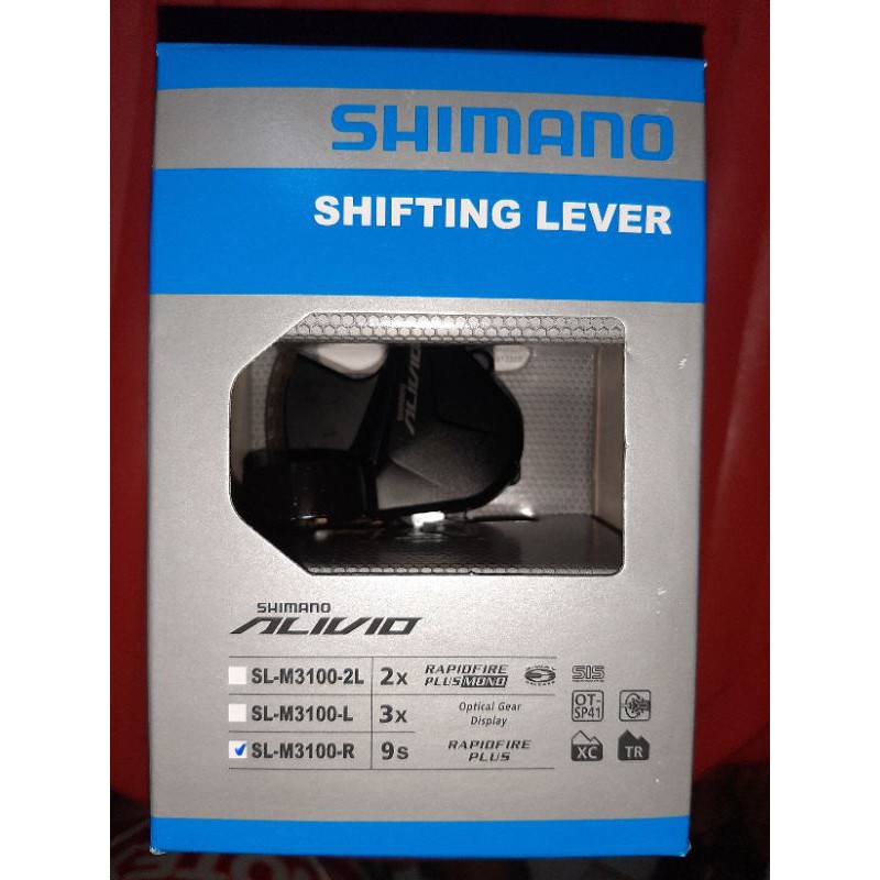 Shifter shimano alivio 9sp
