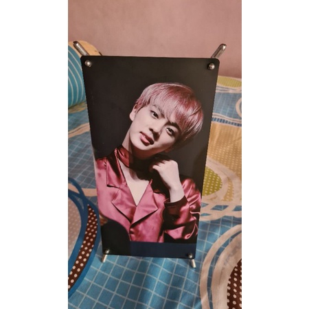Mini banner / banner meja BTS Kim Seokjin Jin (Fansite goods)