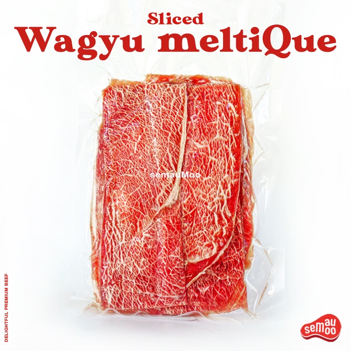 

Wagyu Meltique Slice / Daging Sapi Meltique Slice ala Wagyu 500gr