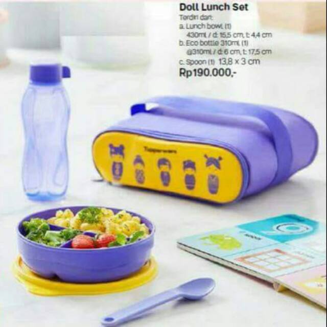 doll lunch set