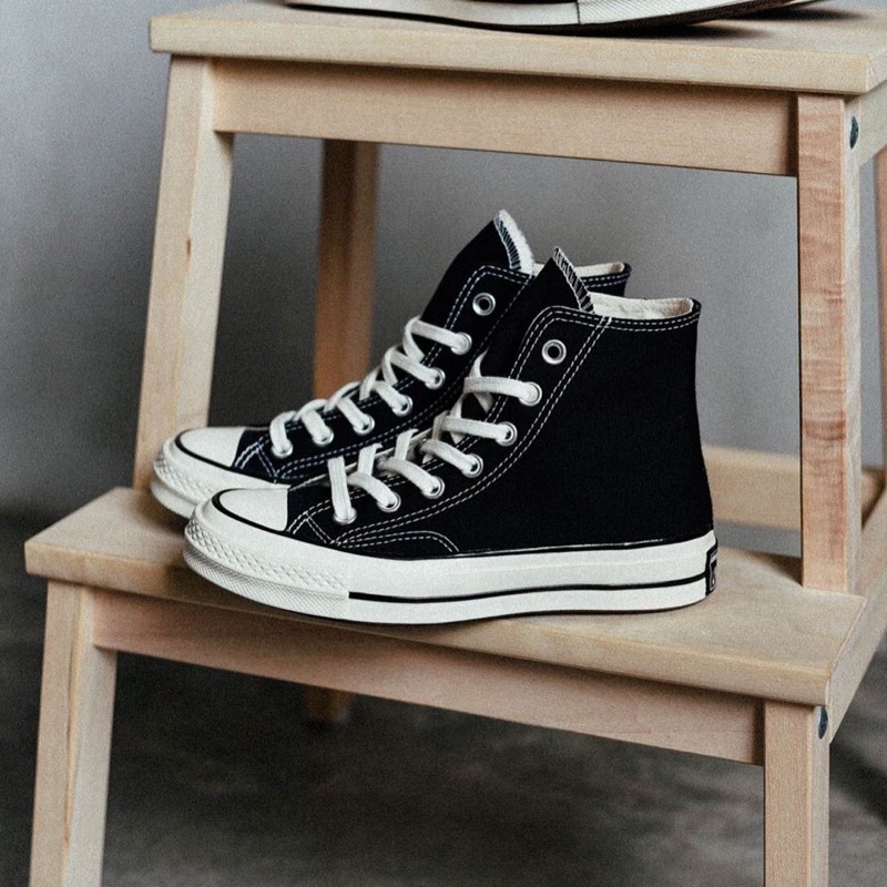 [SALE] CONVERSE CHUCK TAYLOR 70's HIGH LOW BLACK EGRET ORIGINAL 100%