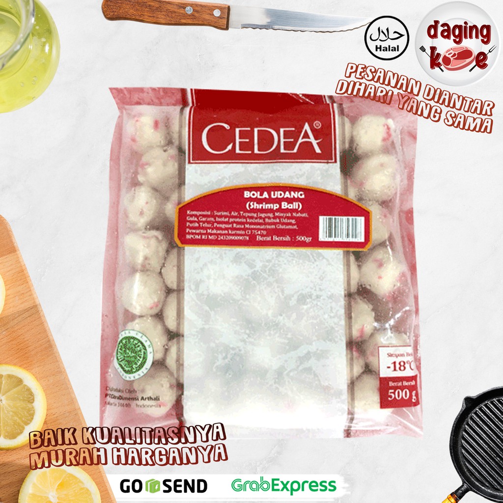

BOLA BOLA UDANG CEDEA SHRIMP BALL 500 gr DK134