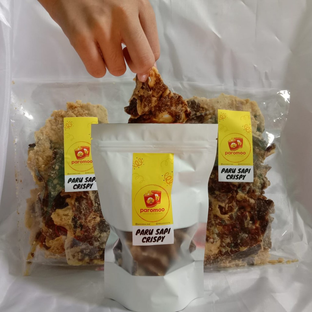 

Keripik Paru Sapi / Paru Sapi Crispy Paromoo