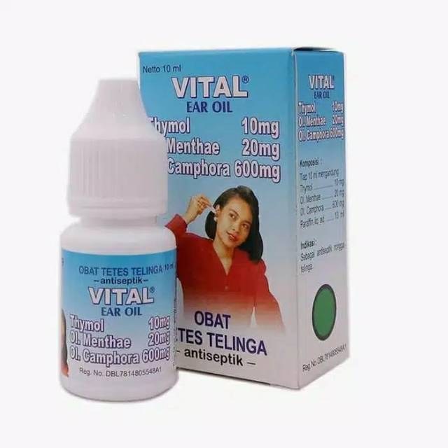 Vital ear oil | Obat tetes telinga 10ml