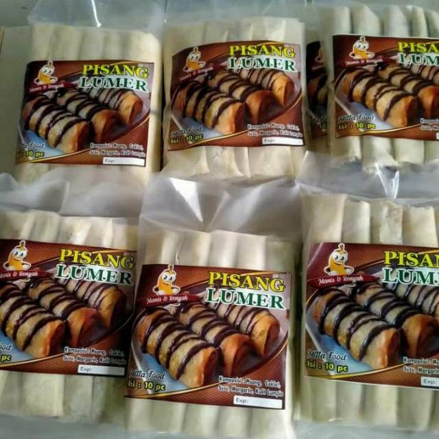 

Pisang Lumer / Piscok lumer coklat