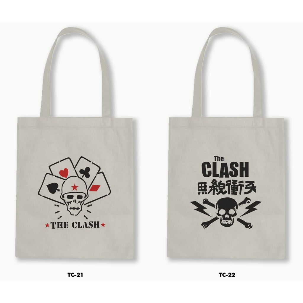 TOTE BAG BLACU - THE CLASH 02