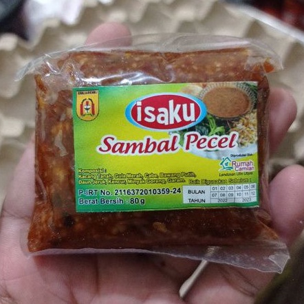 

Sambal Pecel Instant Isaku 80gr
