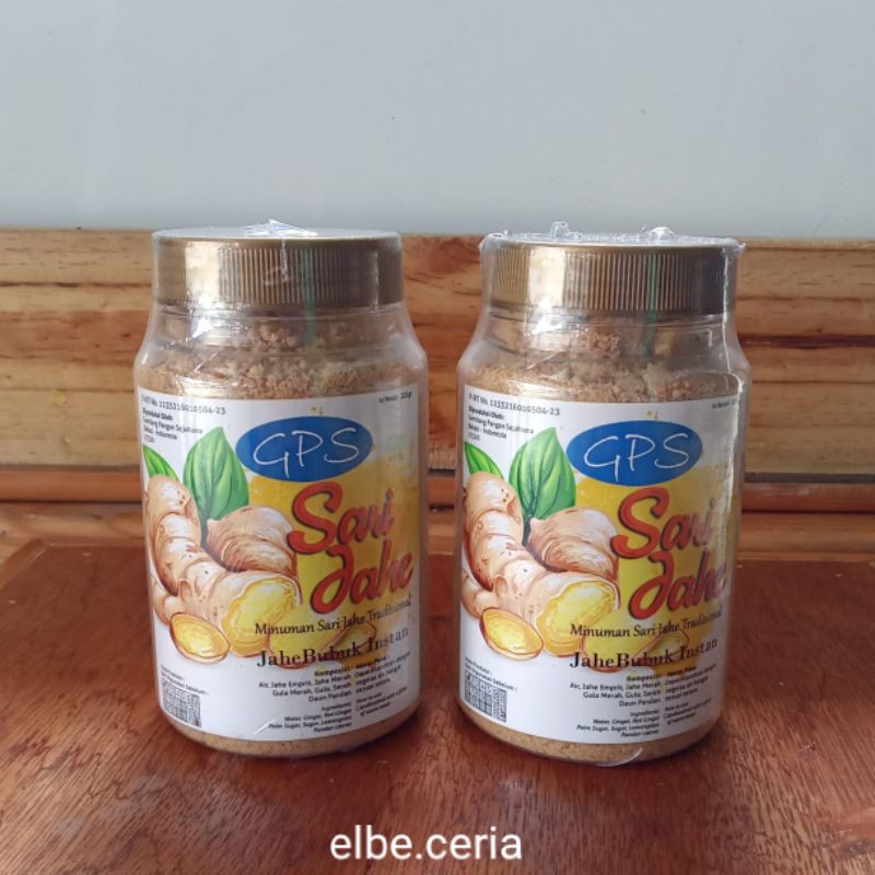 

GPS Sari jahe 225gr