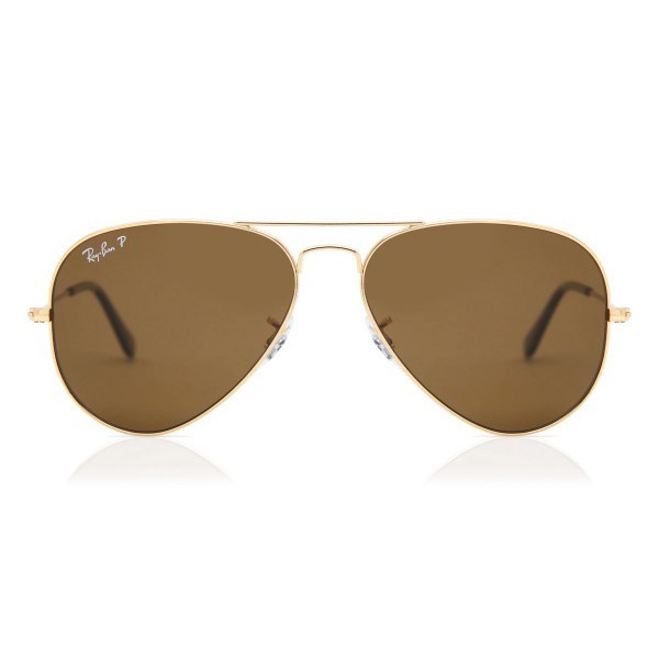 Kacamata Original Rayban Aviator Large Metal Lensa Polarized