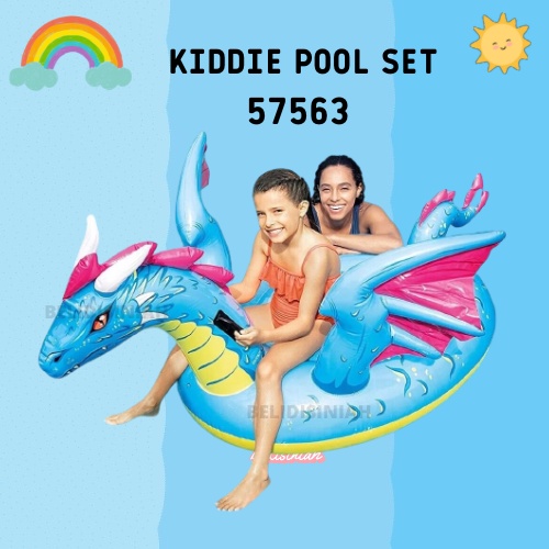 Pelampung Ban Renang Intex Dragon Ride On 57563