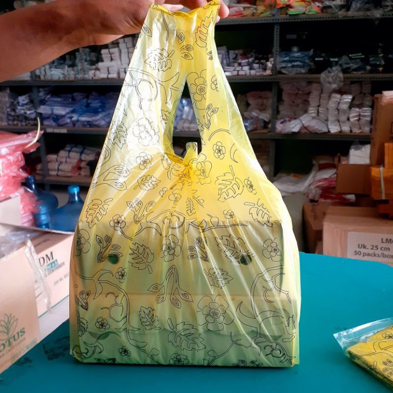 

kresek plastik tas dus nasi 20 r10k cantik murah isi 34 lembar berkah R10B 22
