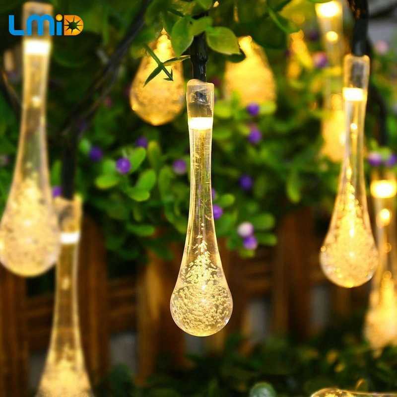 Lampu Hias Dekorasi Taman Pesta Pernikahan Ulang Tahun Solar Panel Lamp LED Decoration Multifungsi